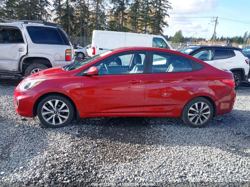 2017 Hyundai Accent Value Edition VIN: KMHCT4AE4HU379753 Lot: 40772765