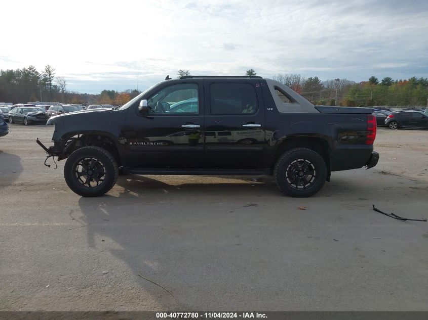 2008 Chevrolet Avalanche 1500 Ltz VIN: 3GNFK12318G162509 Lot: 40772780