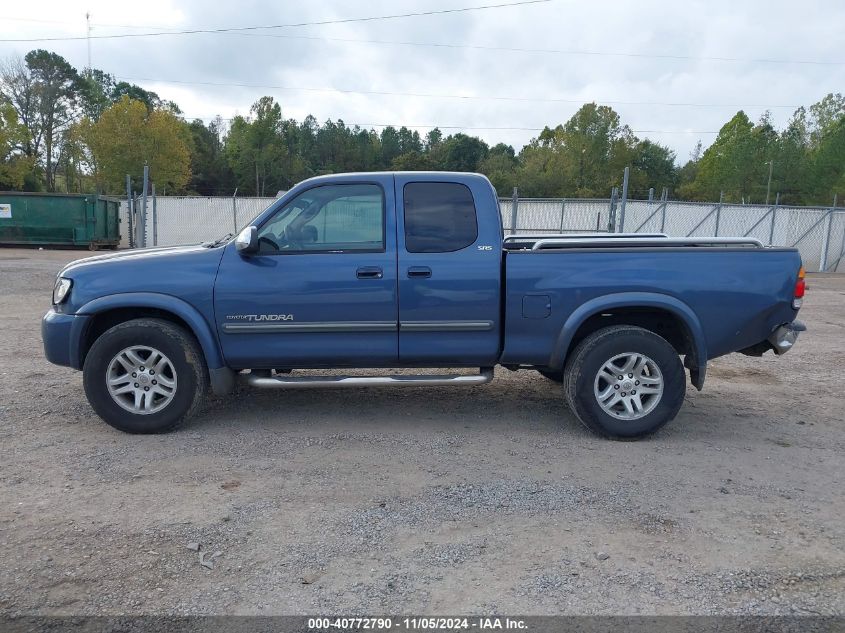 2004 Toyota Tundra Sr5 V8 VIN: 5TBBT44114S442582 Lot: 40772790