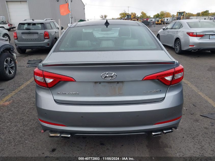 2015 HYUNDAI SONATA SPORT 2.0T - 5NPE34AB9FH070211