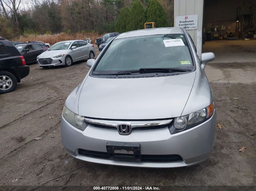 2007 Honda Civic Lx VIN: 2HGFA16517H303652 Lot: 40772808