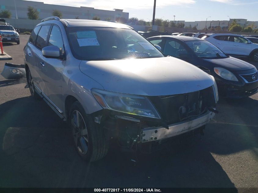 2015 Nissan Pathfinder Platinum VIN: 5N1AR2MN1FC687133 Lot: 40772817