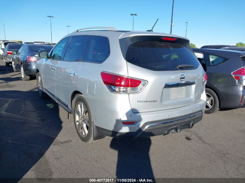 2015 Nissan Pathfinder Platinum VIN: 5N1AR2MN1FC687133 Lot: 40772817