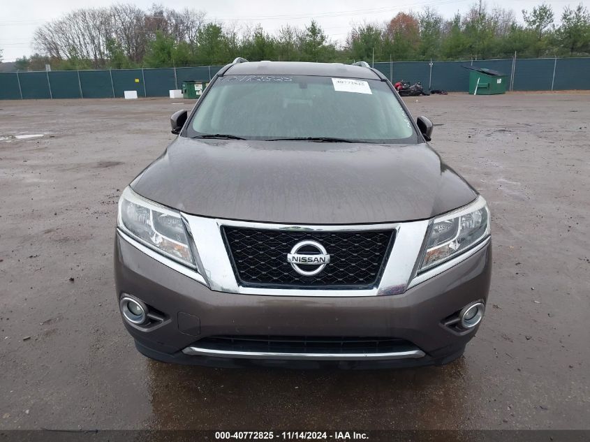 2015 Nissan Pathfinder Sl VIN: 5N1AR2MM7FC604148 Lot: 40772825