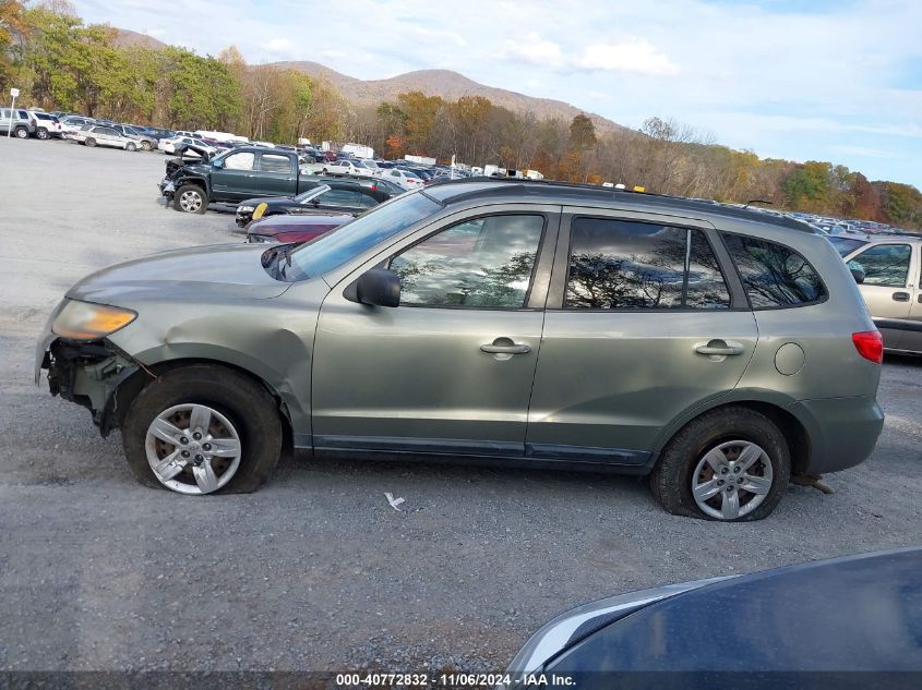 2009 Hyundai Santa Fe Gls VIN: 5NMSG13D09H280198 Lot: 40772832