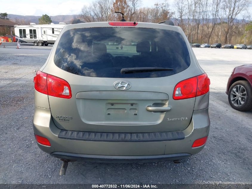 2009 Hyundai Santa Fe Gls VIN: 5NMSG13D09H280198 Lot: 40772832