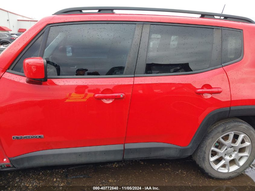 2021 Jeep Renegade Latitude Fwd VIN: ZACNJCBBXMPM94108 Lot: 40772840