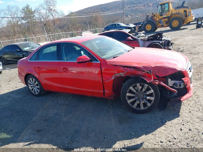 2010 Audi A4 2.0T Premium VIN: WAUHFAFL2AN028960 Lot: 40772849