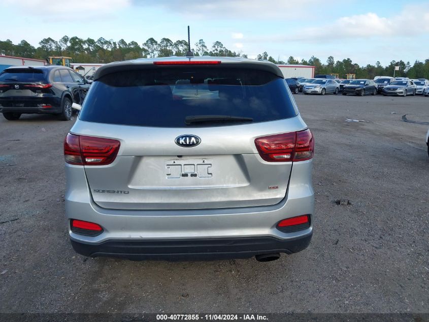 2019 KIA SORENTO 2.4L LX - 5XYPGDA33KG515128