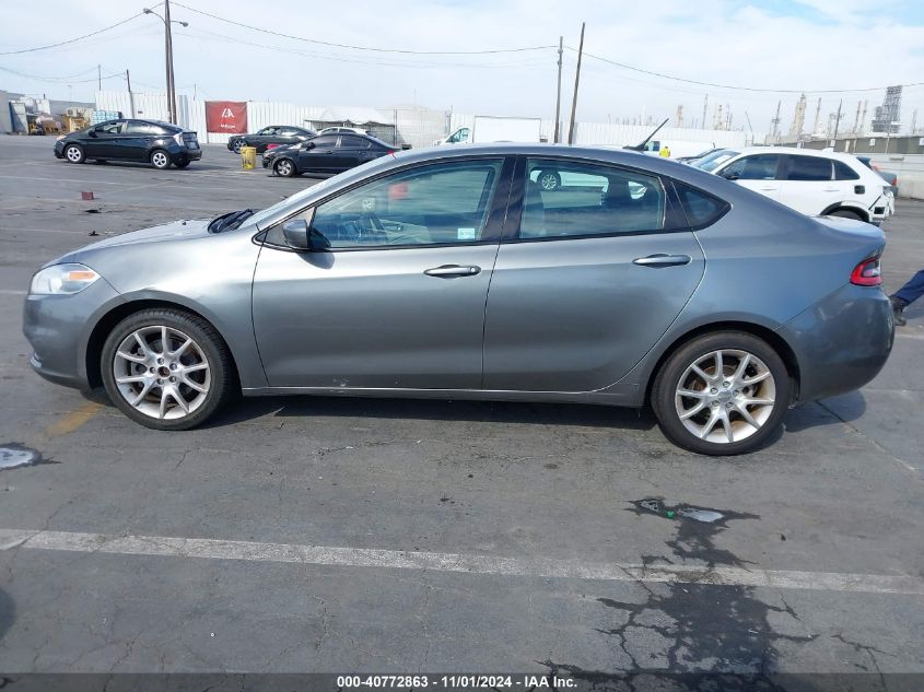 2013 Dodge Dart Sxt VIN: 1C3CDFBA4DD321360 Lot: 40772863