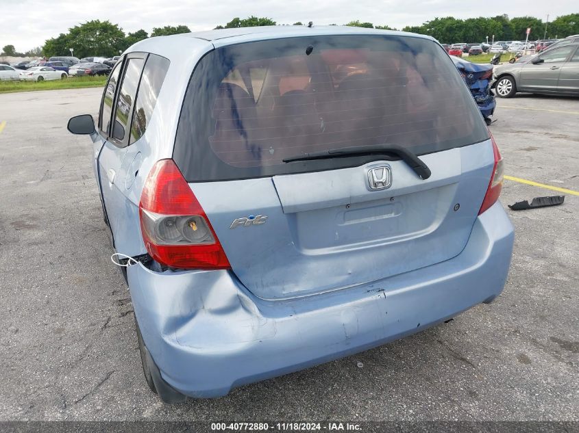 2008 Honda Fit VIN: JHMGD38448S031388 Lot: 40772880