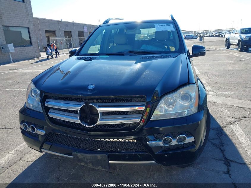 2011 Mercedes-Benz Gl 450 4Matic VIN: 4JGBF7BEXBA653100 Lot: 40772888