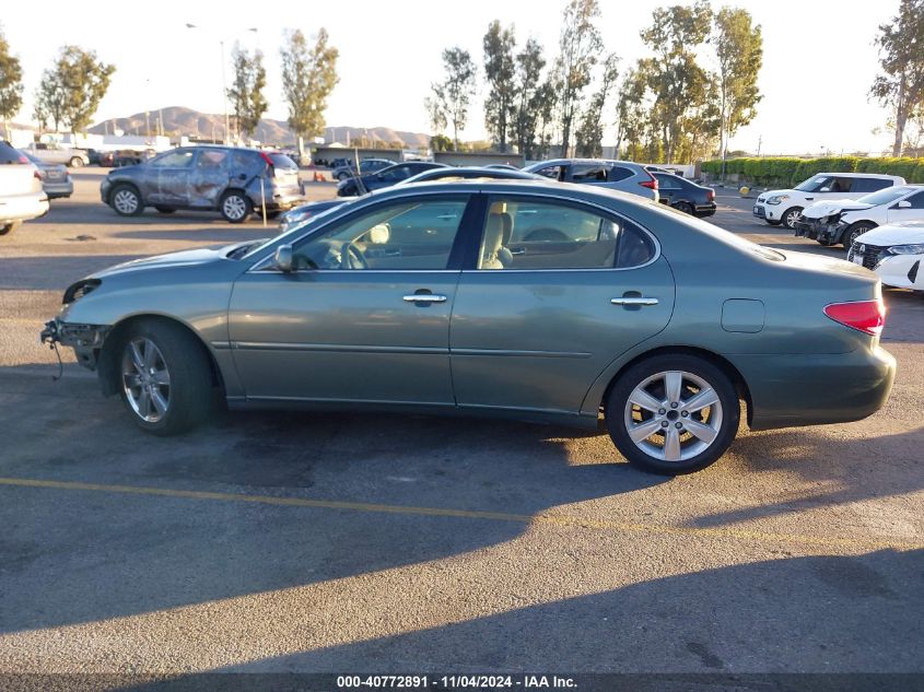 2005 Lexus Es 330 VIN: JTHBA30G855075977 Lot: 40772891