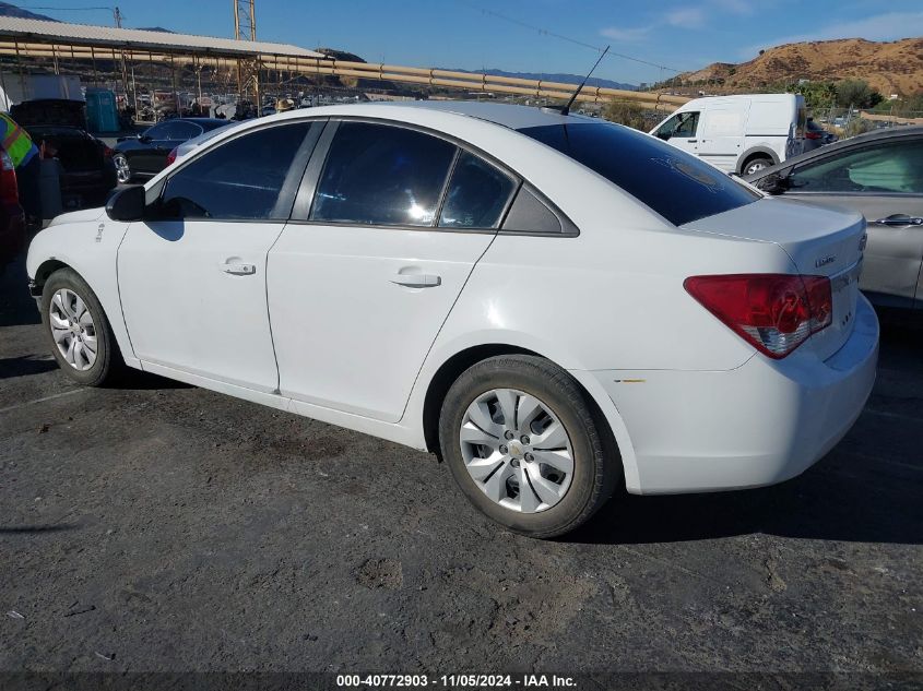 VIN 1G1PA5SG7E7191233 2014 Chevrolet Cruze, Ls Auto no.3