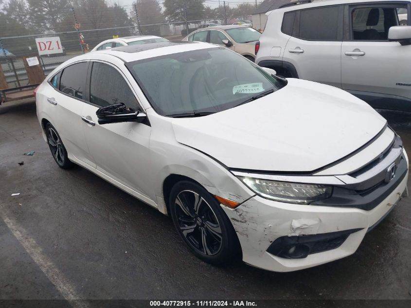 2016 Honda Civic Touring VIN: 2HGFC1F9XGH644996 Lot: 40772915