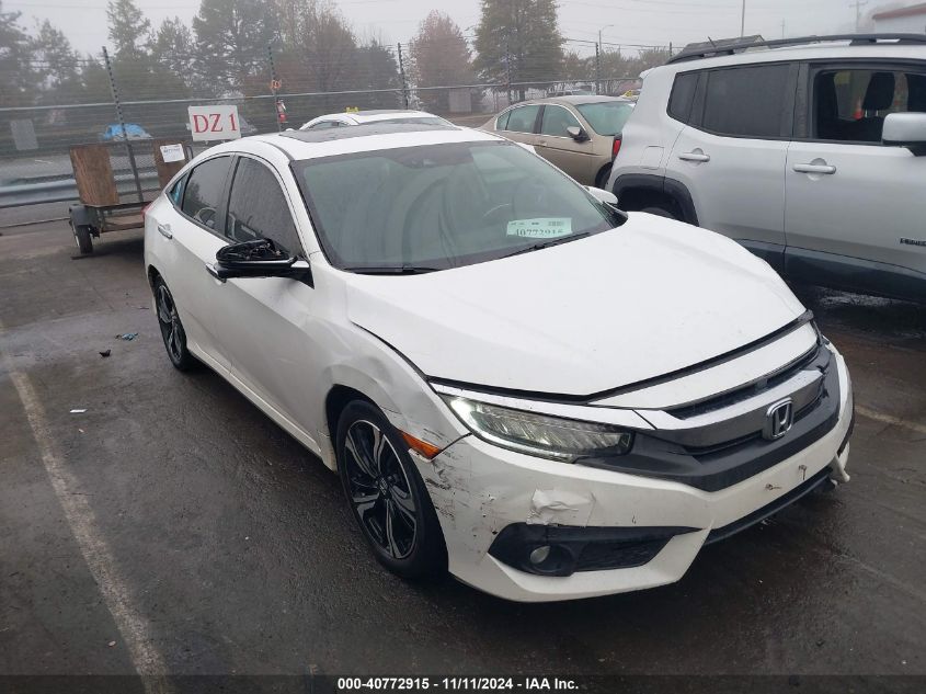 2016 Honda Civic Touring VIN: 2HGFC1F9XGH644996 Lot: 40772915