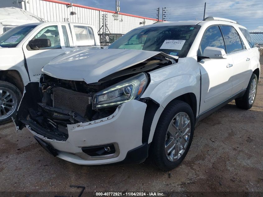 VIN 1GKKVSKD5HJ298772 2017 GMC ACADIA LIMITED no.6