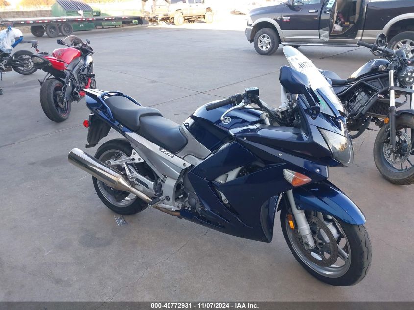 2006 Yamaha Fjr1300 VIN: JYARP15Y26A000300 Lot: 40772931