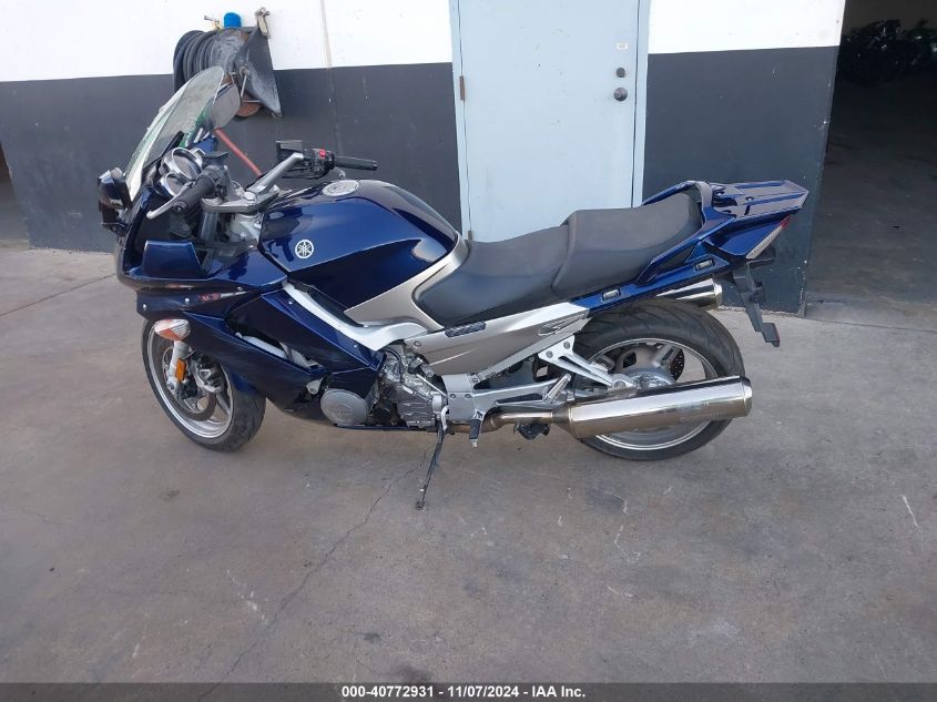 2006 Yamaha Fjr1300 VIN: JYARP15Y26A000300 Lot: 40772931