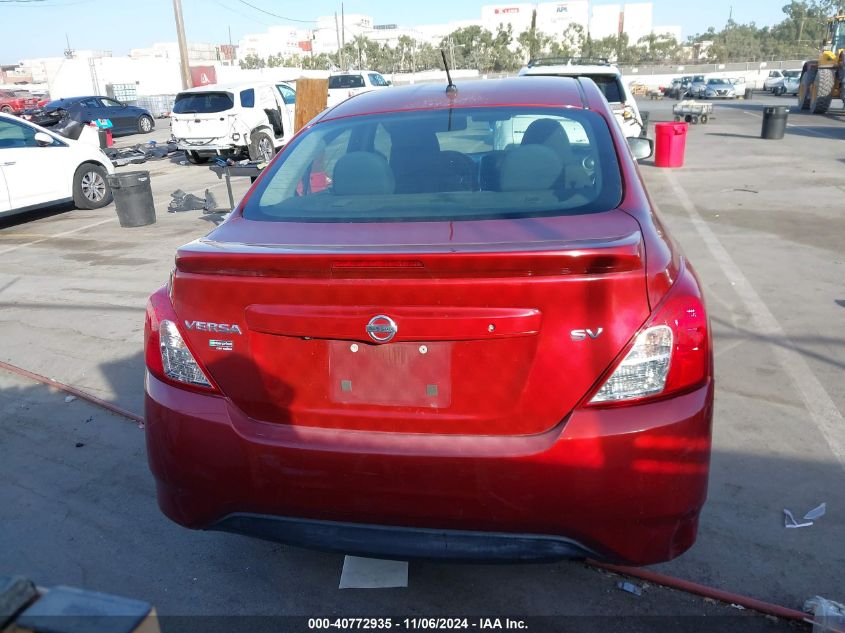 2019 Nissan Versa 1.6 Sv VIN: 3N1CN7AP8KL880070 Lot: 40772935