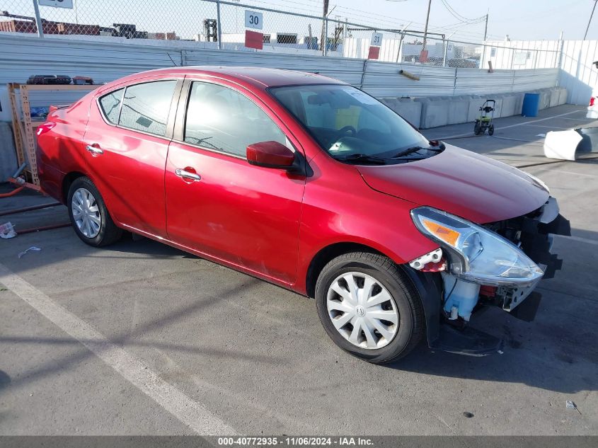 VIN 3N1CN7AP8KL880070 2019 Nissan Versa, 1.6 SV no.1