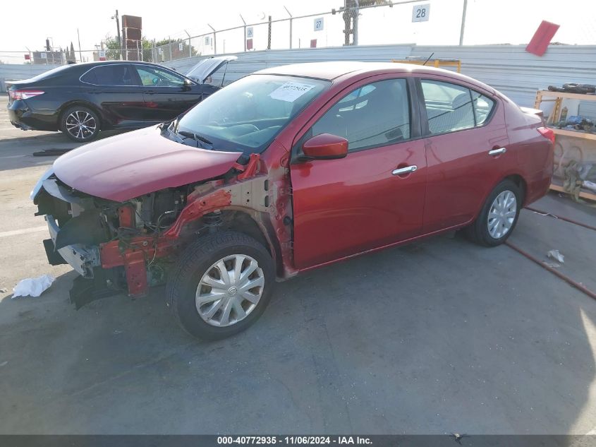 VIN 3N1CN7AP8KL880070 2019 Nissan Versa, 1.6 SV no.2