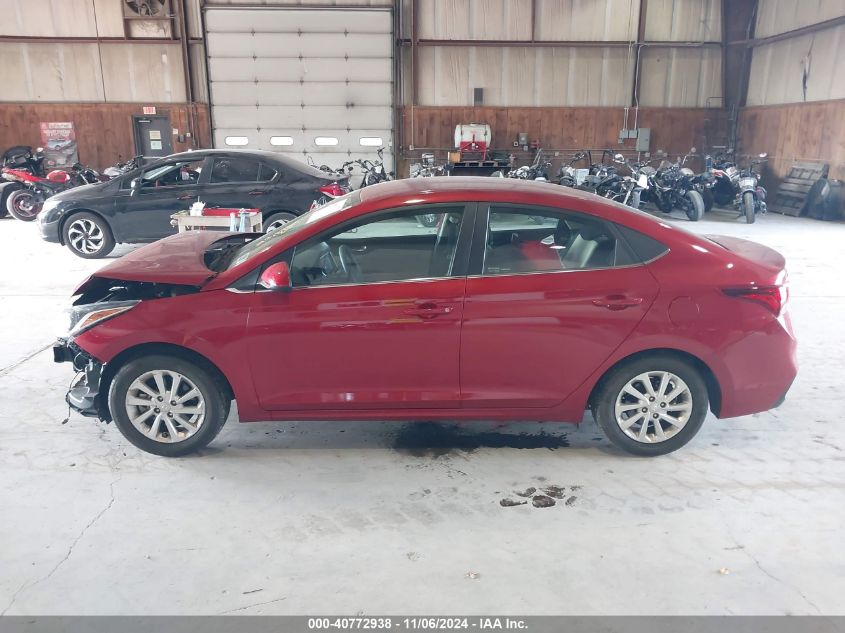 2022 Hyundai Accent Sel VIN: 3KPC24A69NE165707 Lot: 40772938