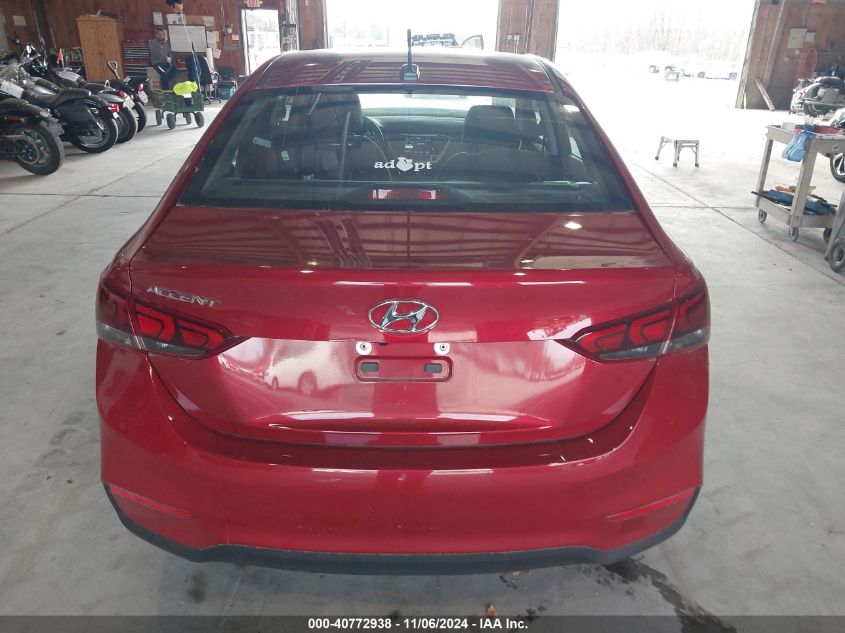 2022 Hyundai Accent Sel VIN: 3KPC24A69NE165707 Lot: 40772938