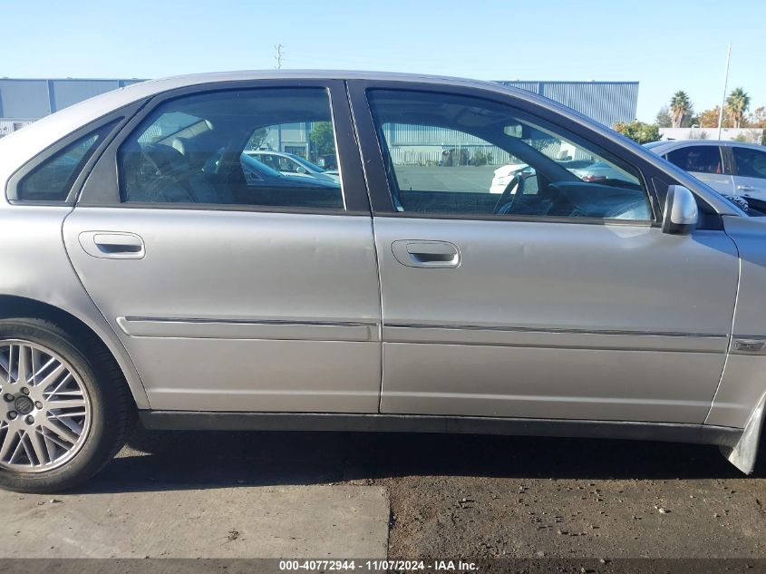 2002 Volvo S80 2.9 VIN: YV1TS92D421261232 Lot: 40772944