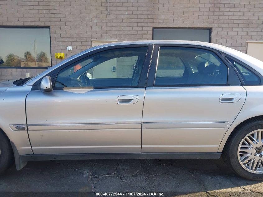 2002 Volvo S80 2.9 VIN: YV1TS92D421261232 Lot: 40772944