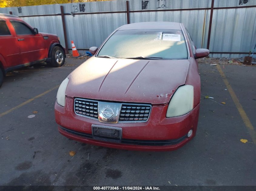 2005 Nissan Maxima 3.5 Sl VIN: 1N4BA41E55C825034 Lot: 40773045