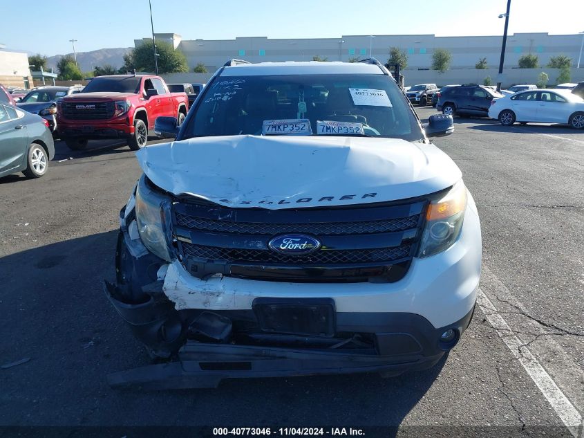 2015 Ford Explorer Sport VIN: 1FM5K8GT9FGC65090 Lot: 40773046