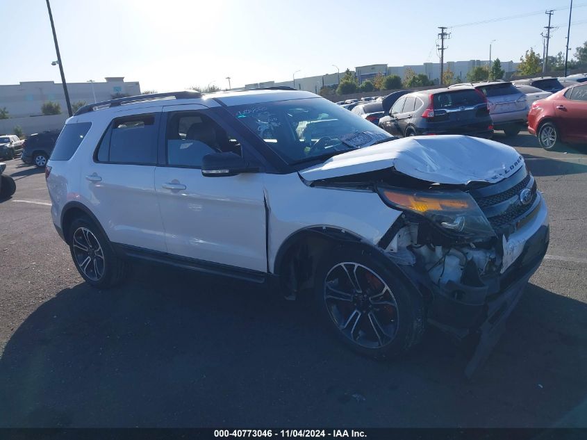 2015 Ford Explorer Sport VIN: 1FM5K8GT9FGC65090 Lot: 40773046