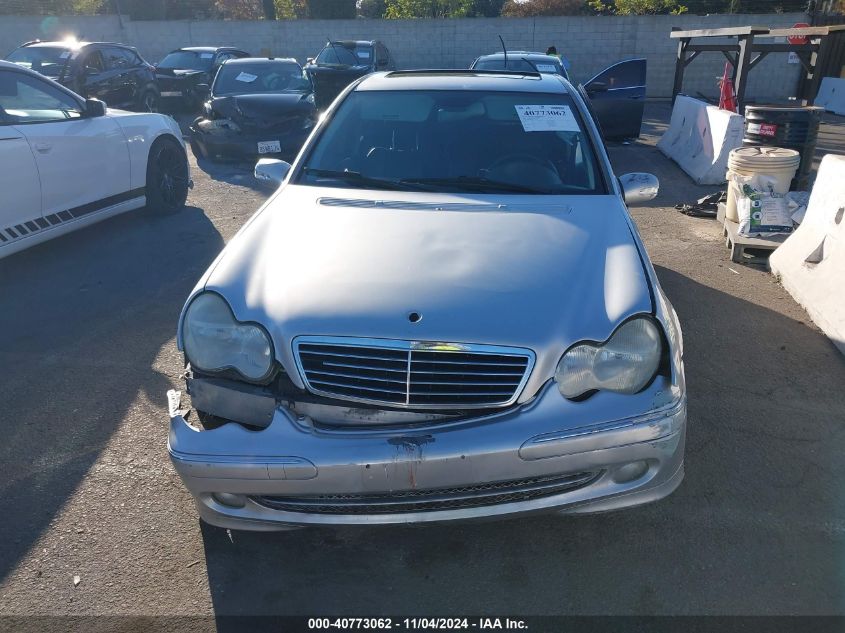 2001 Mercedes-Benz C 240 VIN: WDBRF61J71F115174 Lot: 40773062