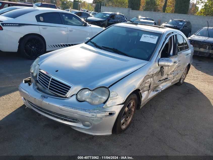 2001 Mercedes-Benz C 240 VIN: WDBRF61J71F115174 Lot: 40773062