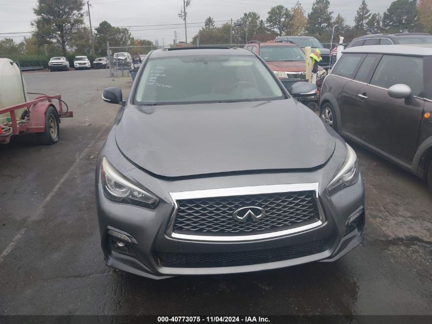 2018 Infiniti Q50 3.0T Sport VIN: JN1EV7AP6JM365081 Lot: 40773075