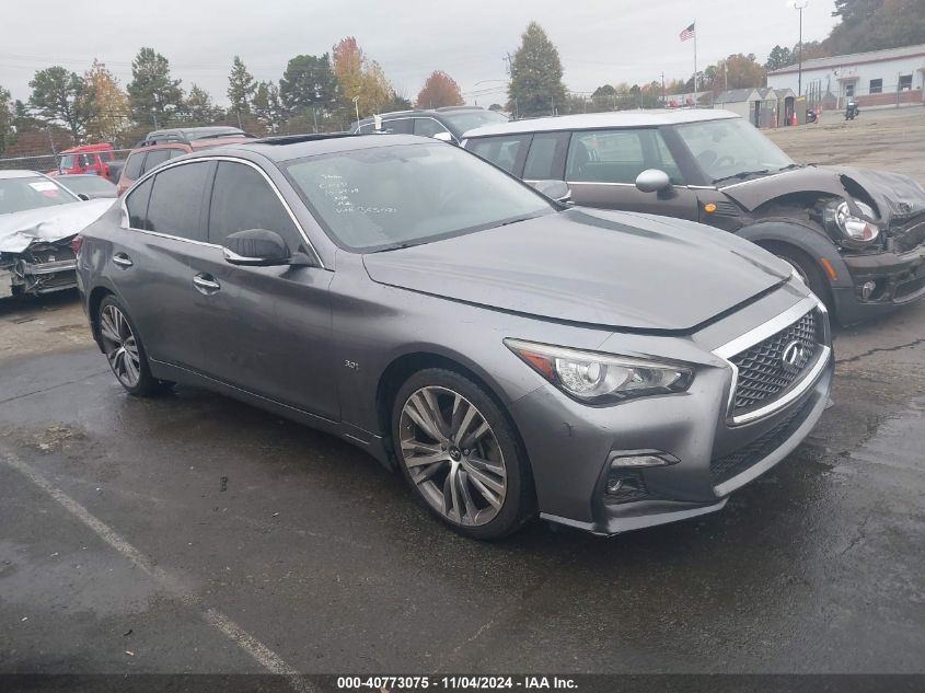 2018 Infiniti Q50 3.0T Sport VIN: JN1EV7AP6JM365081 Lot: 40773075