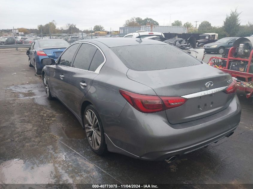 2018 Infiniti Q50 3.0T Sport VIN: JN1EV7AP6JM365081 Lot: 40773075