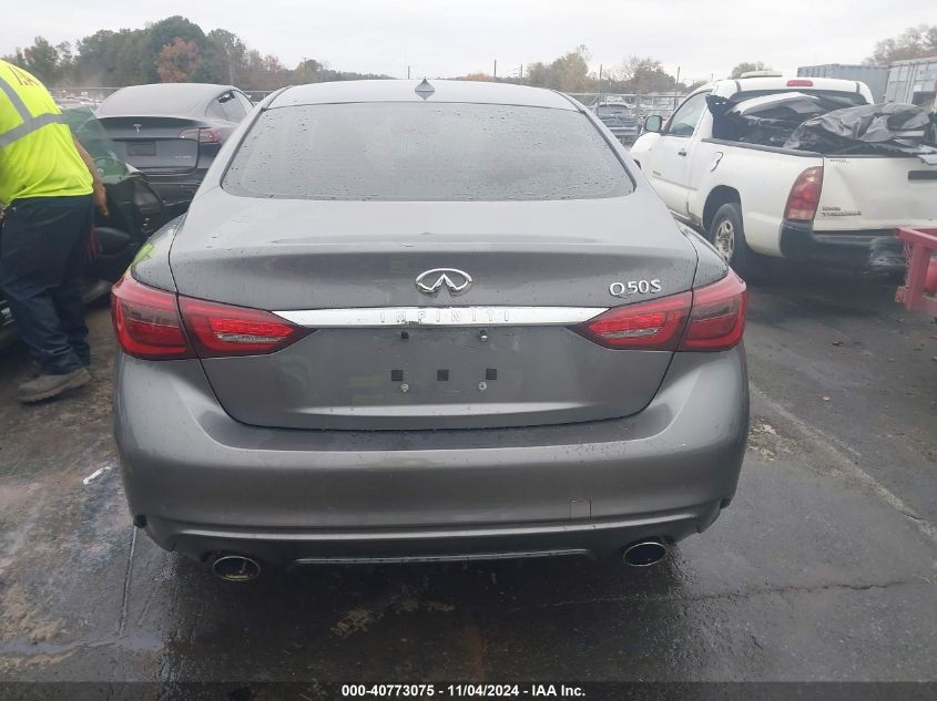 2018 Infiniti Q50 3.0T Sport VIN: JN1EV7AP6JM365081 Lot: 40773075