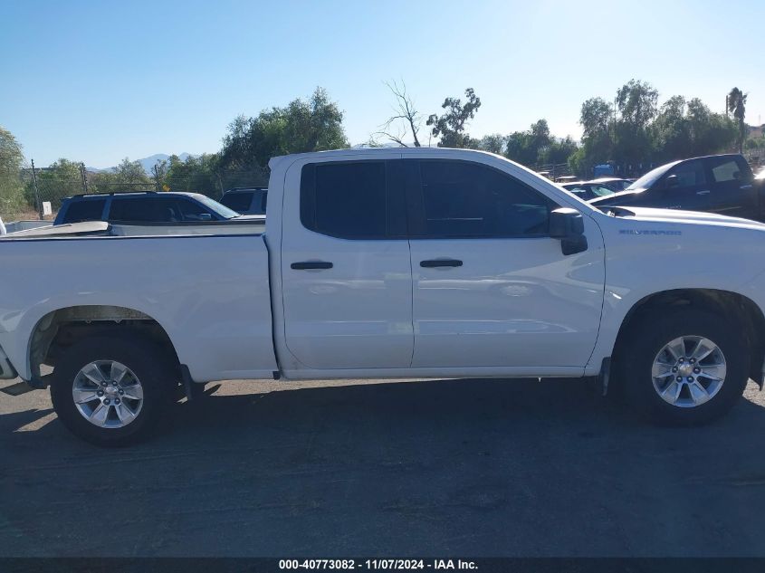 2023 Chevrolet Silverado 1500 2Wd Double Cab Standard Bed Custom VIN: 1GCRABEK7PZ176947 Lot: 40773082