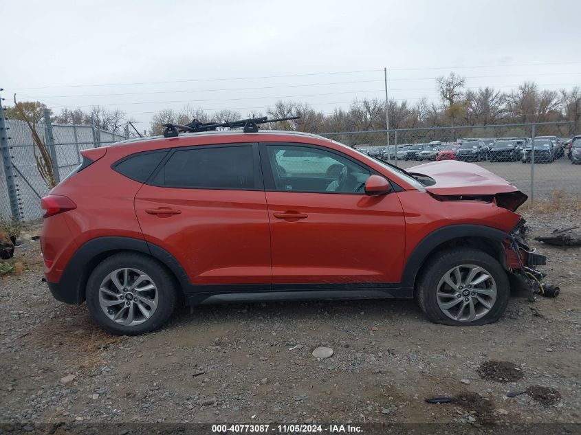 2016 Hyundai Tucson Se VIN: KM8J3CA46GU212835 Lot: 40773087