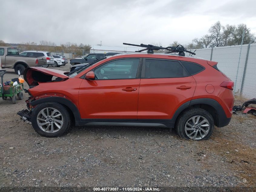 2016 Hyundai Tucson Se VIN: KM8J3CA46GU212835 Lot: 40773087