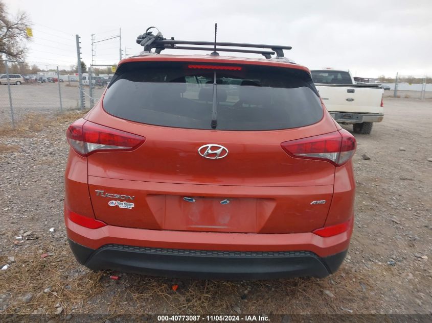 2016 Hyundai Tucson Se VIN: KM8J3CA46GU212835 Lot: 40773087