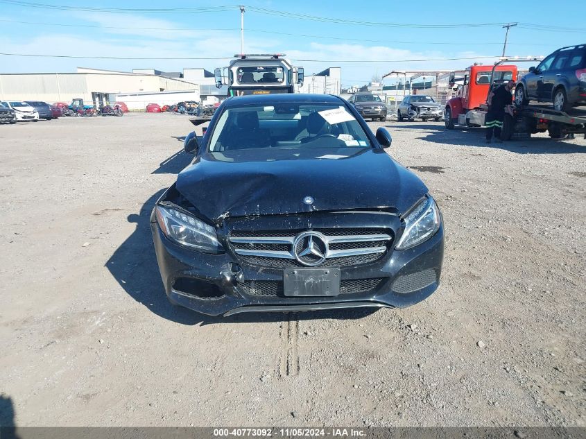 2017 Mercedes-Benz C 300 4Matic/Luxury 4Matic/Sport 4Matic VIN: 55SWF4KB7HU199879 Lot: 40773092