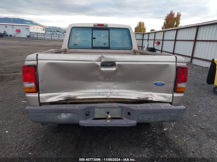 1997 Ford Ranger Splash/Xlt VIN: 1FTCR14X8VPA23735 Lot: 40773096