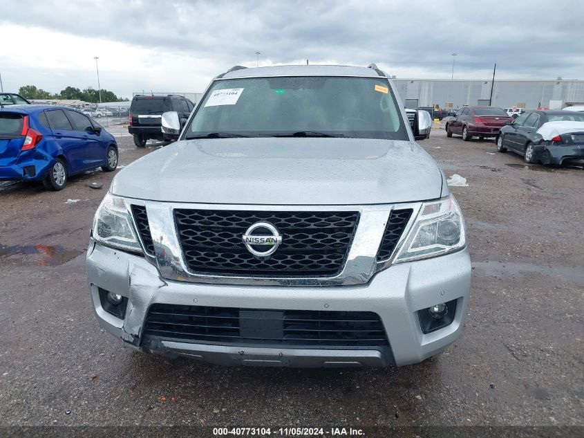 2019 Nissan Armada Sl VIN: JN8AY2ND4K9086971 Lot: 40773104