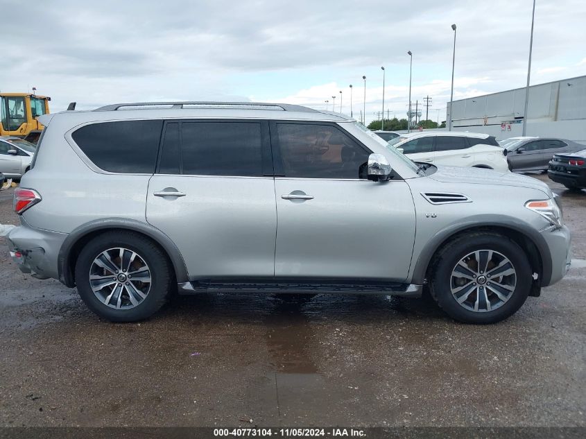 2019 Nissan Armada Sl VIN: JN8AY2ND4K9086971 Lot: 40773104