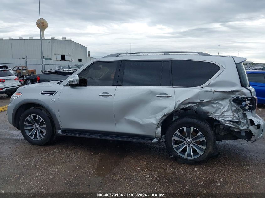 2019 Nissan Armada Sl VIN: JN8AY2ND4K9086971 Lot: 40773104