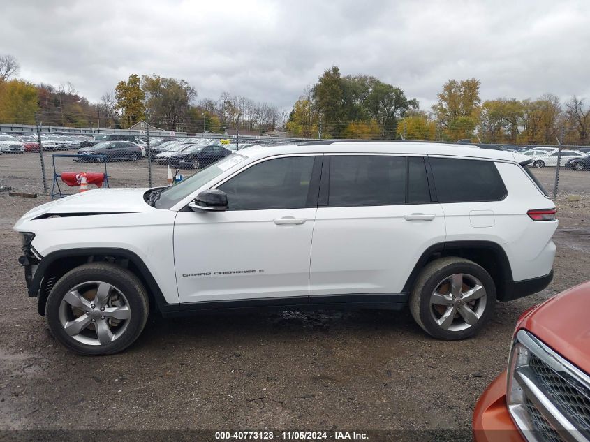 2021 Jeep Grand Cherokee L Limited 4X4 VIN: 1C4RJKBG0M8101797 Lot: 40773128