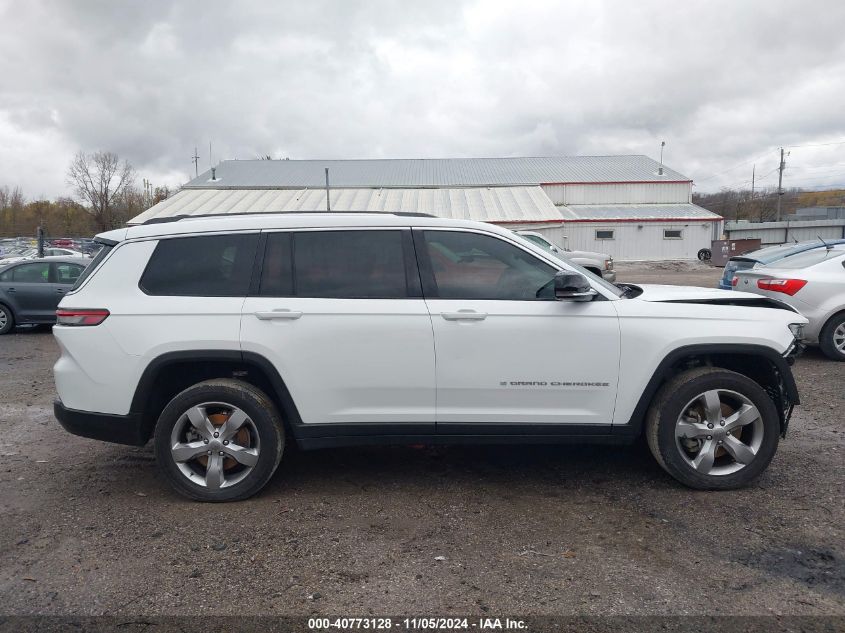 2021 Jeep Grand Cherokee L Limited 4X4 VIN: 1C4RJKBG0M8101797 Lot: 40773128